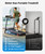 THERUN Treadmills for Home, Running Treadmill with Incline, Foldable Treadmills Heart Rate Sensors, 18″LED Display Manual Incline Adjustment, 3.0HP Treadmill for Indoor Fitness Workouts