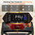Aiteid Treadmill with Incline,3.0HP Small Treadmills for Home,Portable Electric Treadmill with Handles,Lightweight Walking Pad,Compact Running Treadmills,Walking Pad with Handle,300LBS Capacity(Black)
