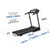 XTERRA Fitness TR150 Folding Smart Treadmill, 250 LB Weight Capacity, 2.25HP Motor, Multiple Levels of Incline, 12 Preset Programs, XTERRA+ Fitness App Included with Purchase