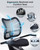 Kawnina Recumbent Exercise Bike, Recumbent Bike for Home with Smart Workout APP - Recumbent Bikes with Ergonomic Backrest and Comfort Seat, 420LBS Weight Capacity, Larger Backlit Display