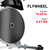 DeerRun Exercise Bike, Indoor Cycling Bike with Adjustable Magnetic Resistance, Low-Noise Belt Drive Stationary Bike for Home Cardio, 300 lb Capacity, Device Mount & LCD Monitor