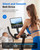MERACH Exercise Bike, Brake Pad Stationary Bike with Exclusive App, Low Noise Indoor Cycling Bike with 300lbs Weight Capacity, Tablet Mount and Fitness Courses for Weight Loss