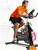 Exercise Bike, Wenoker Magnetic Resistance Stationary Bike for Home App Sync Indoor Bike with 350lbs Weight Capacity, Tablet Holder and Fitness Courses for Weight Loss[Black Red]