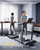 TOPUTURE Walking Pad Treadmill with 12% Incline and Handle Bar, 4 in 1 Folding Treadmill for Home/Office, Under Desk Treadmills Portable Walking Pad with App & Bluetooth Speaker, 0.6-10MPH