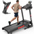 Winfita Treadmill with 12% Auto Incline, 3.5HP Folding Treadmills for Home with 300 LBS Capacity, 8MPH Speed, 17'' Wide Belt, App, 64 Programs, Heart Rate, USB Charging Port, BMI Detector