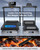 MERACH Treadmills for Home with Incline 0%-15%, 300 LBS Capacity Double Deck Foldable Treadmill with Incline, 0.5-7.5MPH Quiet 2.5HP Brushless Incline Treadmill LED Display with Smart APP