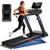 LONTEK Treadmill with Auto 20% Incline, Treadmills for Home, Portable Treadmill with 400lb Capacity Weight, 3.5HP Quiet Running Machine with Adjustable Handle Height, 42.5"× 16.2" Widen Running Area