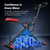 Squat Machine, MERACH R07 2 in 1 Squat Rowing Machine, Easy Setup & Foldable Exercise Equipment, Glute Trainer Machine, Glutes & Leg Home Workout Machine(Black Red)