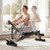 Garvee Rowing Machine for Home Use, Compact Rower Machine with LCD Display, 276 LB Capacity Heavy Duty Home Gym Equipment, Space-Saving Design, Perfect for Full Body Workout, Black
