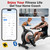 WENOKER Rowing Machine, Magnetic Rowing Machine for Home, Upgraded 32-Levels Quiet Resistance with Smart Electronic Knob, 350 LBS Weight Capacity, Compact Rower Machine Easy Assembly, App Supported