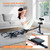 Sportneer Foldable Rowing Machine for Home, Hydraulic Rowing Machine with 12-Level Resistance - Multi Functional Row Machine Equipped with Caster & Backrest, Max 297lbs Weight Load