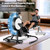 pooboo Rowing Machines for Home, Dual Wind & Magnetic Resistance, Foldable Row Machine 400 LB Weight Capacity, 14 Levels Resistance Quiet Rowers for at Home Exercise, App Supported