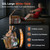 WENOKER Water Rowing Machines for Home Use, Water-Magnetic Dual Resistance Rower Machine with Smart Electronic Knob,Wooden Row Machine with Bluetooth App Compatible for Home Gym Exercise 400 LBS