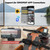 Water Rowing Machine for Home Use, WENOKER Wooden Foldable Rower Machine with Dedicated Monitor & Bluetooth APP, Large Water Tank & Comfortable Seat for Immersive Water Rower, 350LBS Weight Capacity