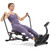 Sunny Health & Fitness Smart Compact Full Motion Rowing Machine, Full-Body Workout, Extra-Long Rail, 400 LB Weight Capacity and Free SunnyFit® App Enhanced Bluetooth Connectivity SF-RW5639SMART