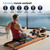 Rowing Machine for Home, 350 LB Capacity, 16-Level Silent Resistance, Magnetic Rowing Machines for Home Foldable, Full-Body Workout Compact Rowing Machine for Cardio & Strength with APP Support