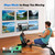 MERACH Rowing Machines for Home, Powerful Electromagnetic Row Machine with 51.2" Extended Rail, 16-Level Handle