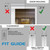 Ultimate Body Press XL Doorway Pull Up Bar with Elevated Bar & Adjustable Width