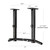 Wall Mount Pull Up Bar, Joist Mount Pull Up Bar, Beam and Rafter Mounted Chin Up Bar for Home Gym With Wood Mount and Wall Mount Screws (Black2)