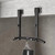 Wall Mount Pull Up Bar, Joist Mount Pull Up Bar, Beam and Rafter Mounted Chin Up Bar for Home Gym With Wood Mount and Wall Mount Screws (Black1)
