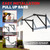 PAPABABE Wall Mounted Pull Up Bar, Chin Up Bar, Strength Training Pull-Up Bars Chin Up Bars for Home Gym, 500LBS Weight Capacity (Black 52 inch)