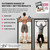 DMoose Pull Up Bar for Doorway - Upto 250 Lbs Capacity, Chin Up Bar with No Screwing & No Slipping Hanging Bar with Padded Handles for Strength Training, Door Frame Pullup Bar with Installation Guide (Black)