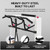 DMoose Fitness Pull Up Bar for Doorway - Upto 250 Lbs Capacity, No Screwing or Slipping, Hanging Pullup & Chin Up Bar for Door Frame - Multi Padded Grips for Strength Training with Installation Guide (Bombshell)
