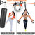 2026 Upgrade Pull Up Bar Wall Mounted - 600 lbs Heavy Duty Strength Training Pull-Up Bars, Ideal Rogue Pull Up Bar for Home and Commercial Gym, Easy Installation Chin Up Bar, Versatile Garage Pullup Bar (Orange)