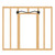 Kipika 36" Wall Mount Pull-Up Bar - Durable Steel, Anti-Corrosion - Multifunctional Home Gym