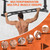 HWOOUSA 48" Ceiling Mount Pull Up Bar - Heavy Duty Multi-Grip Chin Up Bar for Garage/Home Gym and Strength Training, Adjustable Height&Supports to 600 Lbs