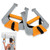 Portable Pull Up Bar for Doorway,Travel Pull Up Bar,Adjustable Home Gym Equipment,Dual Handle Design for Pull-Ups,Maximum Load Capacity of 330lb, No Screws Installation