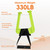 Portable Pull Up Bar for Doorway,Travel Pull Up Bar,Adjustable Home Gym Equipment,Dual Handle Design for Pull-Ups,Maximum Load Capacity of 330lb, No Screws Installation,Green