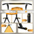 YYJO Pull Up Bar with Assistance Bands Power Tower Home Gym Strength Training Equipment 400 LBS Weight Capacity