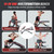 2026 Adjustable Weight Bench - 1000LBS Foldable Bench Press Workout Bench for Home Gym, Roman Chair & Incline Decline Flat Sit Up, Heavy Duty Full Body Dumbbell Fitness Bench