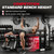 Adjustable Weight Bench, Commercial Grade 1200LB Workout Bench Press Set for Home Gym Strength Training Exercise, Incline Bench with 12+3 Adjustable Backrest&Seat Positions for Full Body Fitness