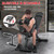 XDDIAS Workout Bench, Adjustable Weight Bench with Leg Extension and Leg Curl, Extended Headrest, 900LBS Preacher Curl Bench Incline Decline Flat Workout Bench with A Pair of 55LB Adjustable Dumbbells