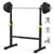 FitinOne Squat Rack, Height-Adjustable Dumbbell Rack for Home Gym, Multi-Function Barbell Rack, Portable Strength Training Dumbbell Rack, Home Gym Power Station for Home