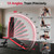 Nicepeople Adjustable Weight Bench up to 6.5'', Dual-Support Workout Bench & 10 Backrests for Chest Shoulders Arms for Home Gym, 660LBS Capacity but Compact and Foldable Strength Bench Apartment Room