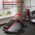 Nicepeople Adjustable Weight Bench up to 6.5'', Dual-Support Workout Bench & 10 Backrests for Chest Shoulders Arms for Home Gym, 660LBS Capacity but Compact and Foldable Strength Bench Apartment Room