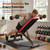 NICEPEOPLE Adjustable Weight Bench for Home Gym, 660LBS Capacity Workout Bench with 8 Backrests for Chest Shoulders Arms, Compact and Foldable Strength Bench for Small Space Apartment Room