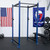Titan Fitness T-3 Series Blue Short Power Rack, 36in Depth, 1,100 LB Capacity Cage for Weightlifting and Strength Training