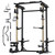 MAJOR FITNESS Drone3 Power Rack, 2500lbs Multi-Function Home Gym Squat Rack with Dual Pulley System, Pull-Up Bar & J-Hooks, Heavy-Duty Steel Frame for Maximum Stability & Strength Training