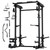 MAJOR FITNESS Drone3 Power Rack, 2500lbs Multi-Function Home Gym Squat Rack with Dual Pulley System, Pull-Up Bar & J-Hooks, Heavy-Duty Steel Frame for Maximum Stability & Strength Training
