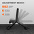 JELENS C21 Power Cage, 2000LBS Multi-Function Power Rack with Independent Dual Pulley System, All-in-One Squat Rack for Cable Crossover, Home Gym Workout Machine (Black, Bundle Set)