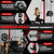 JELENS C21 Power Cage, 2000LBS Multi-Function Power Rack with Independent Dual Pulley System, All-in-One Squat Rack for Cable Crossover, Home Gym Workout Machine (Red, 230LB Black Weights)