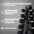 RITFIT Rubber Hex Dumbbells Set with Rack, 180-780LB Heavy-Duty Cast Iron Core, Knurled Chrome Handle, Space-Saving Storage Rack for Home Gym Strength Training