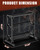 Dumbbell Rack, Hold Up to 1100LBS, Heavy Duty Weight Storage Rack with Adjustable Width, Non-Slip & Floor-Friendly, Home Gym Organizer for Strength Training Equipment