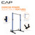 CAP Barbell Power Rack with Pull Up Bar & Attachments - Squat Rack & Strength Training Power Cage for Home Gym - Blue