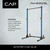 CAP Barbell Power Rack with Pull Up Bar & Attachments - Squat Rack & Strength Training Power Cage for Home Gym - Blue