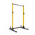 CAP Barbell Power Rack with Pull Up Bar & Attachments - Squat Rack & Strength Training Power Cage for Home Gym - Yellow